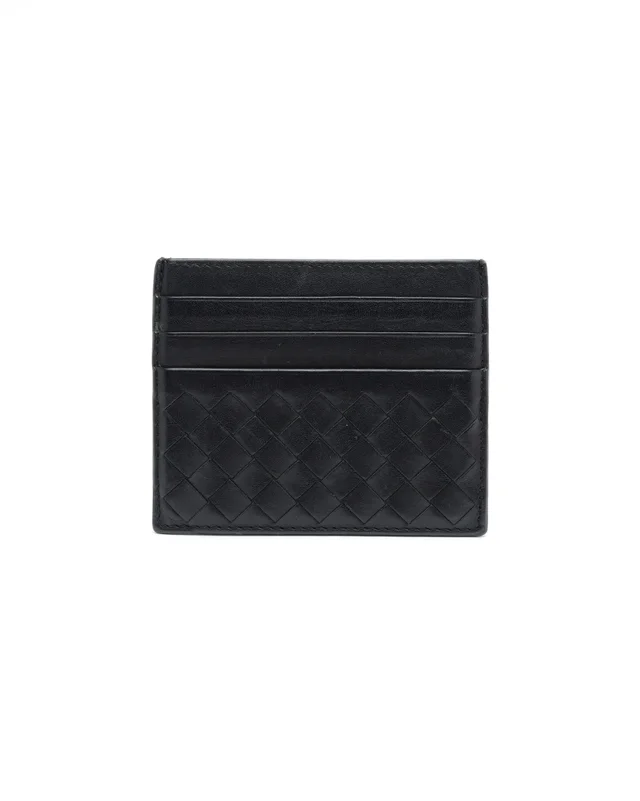 Bottega Veneta Intrecciato Leather Card Holder in Woven leather from A Retro Tale, photo 2 of 4