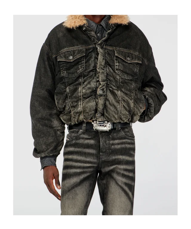 Diesel D-Curly-Fsj Trucker Denim Jacket, photo 2 of 5 from SENSER