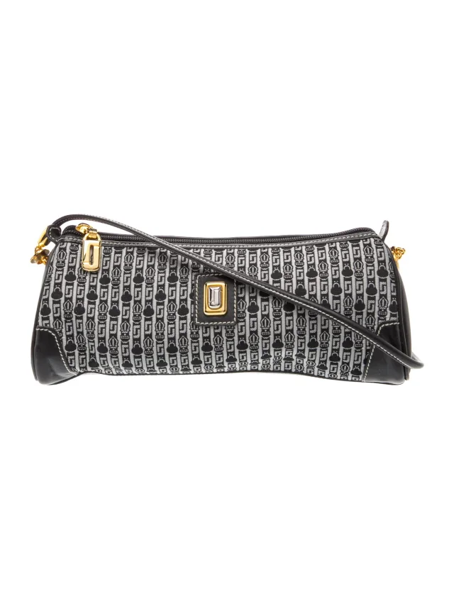 Judith Leiber Shoulder Bag in black Leather from The RealReal