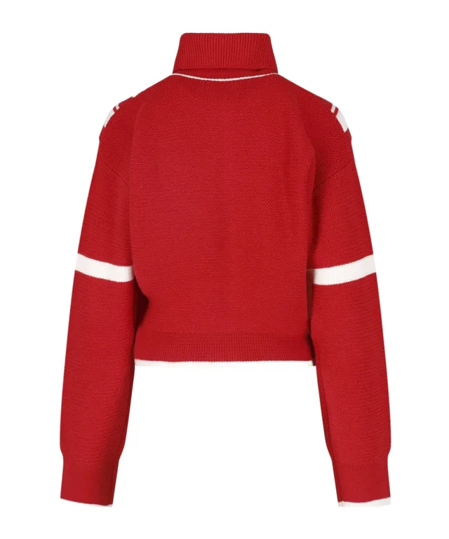 Stella McCartney High-Neck Zipped Knitted Jacket, photo 2 of 4 from SENSER