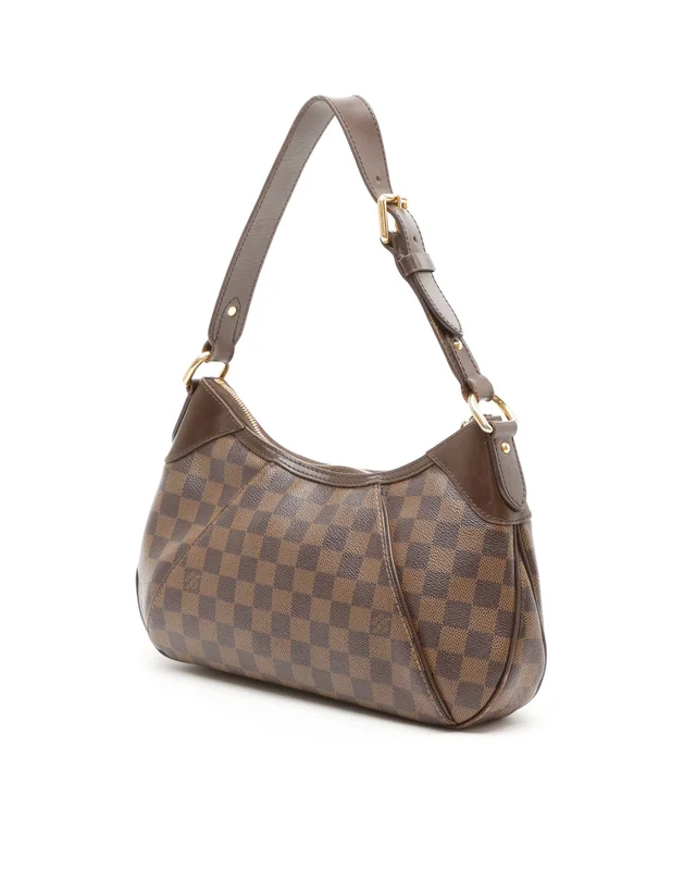 Louis Vuitton Damier Ebene Thames PM Shoulder Bag in Brown from A Retro Tale, photo 3 of 10
