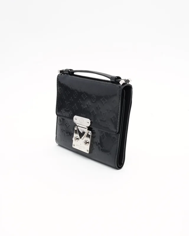 Louis Vuitton Mini Monogram Glace Anouchka PM Clutch Wallet in Leather from A Retro Tale, photo 2 of 8