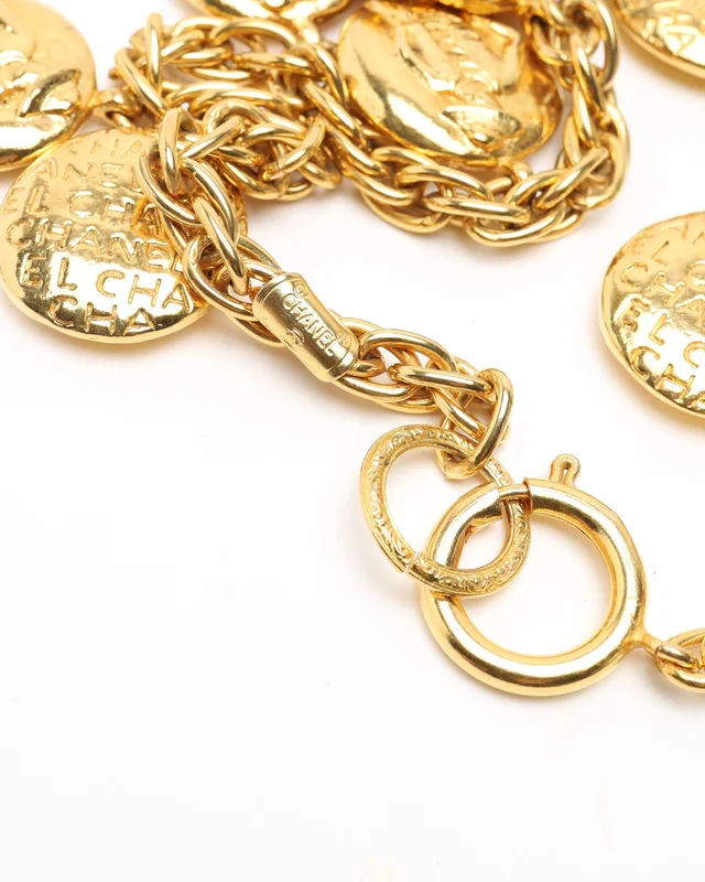 Chanel Vintage Mademoiselle Necklace in Silk from A Retro Tale, photo 4 of 4