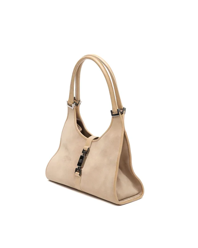 Gucci Jackie Bardot Suede Bag in Suede from A Retro Tale, photo 2 of 9