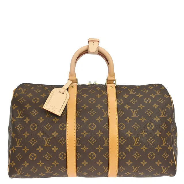 Louis Vuitton Monogram Keepall 45 Travel Handbag M41428 in Coated canvas from AMORE Vintage Tokyo