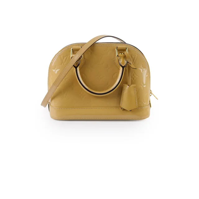 Louis Vuitton Alma BB Patent Beige in Beige Patent leather from The Purse Affair