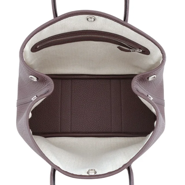 Hermès Garden Party RougeSellier Negonda Leather Size TPM in Leather from GALLERY RARE, photo 5 of 11
