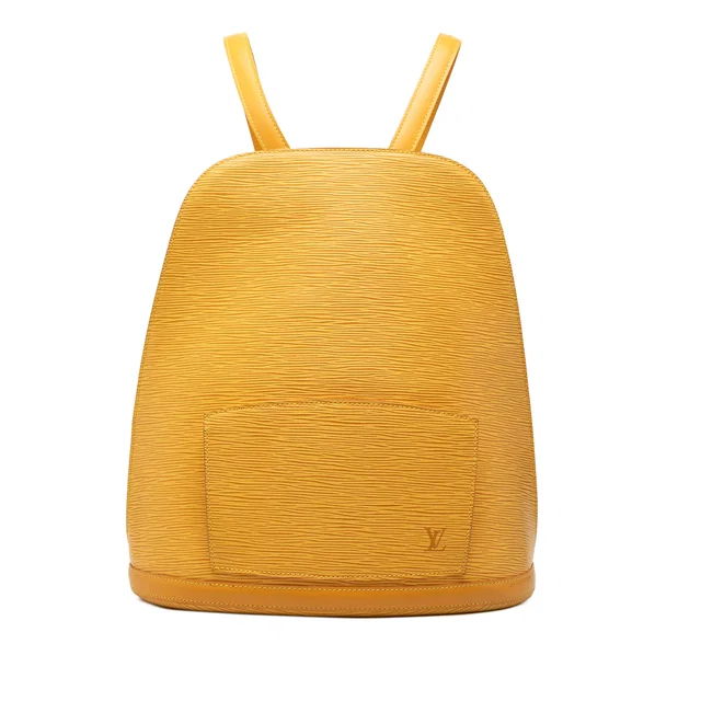 Yellow Louis Vuitton Epi Gobelins Backpack in Yellow Leather from Designer Revival, photo 1 of 1