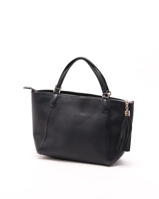 Gucci Soho Fringe Handbag in Leather from A Retro Tale, photo 4 of 12