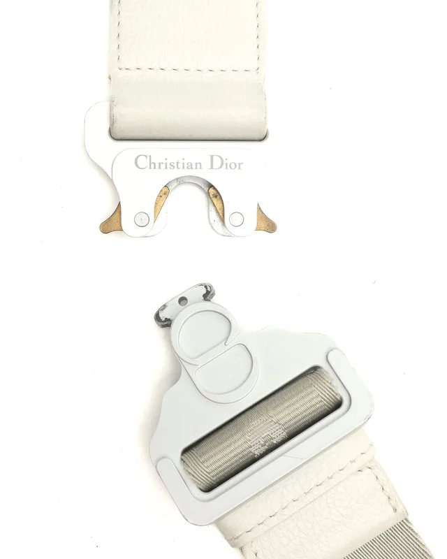Dior X Daniel Arsham Newspaper Saddle Bag in Denim from A Retro Tale, photo 6 of 10