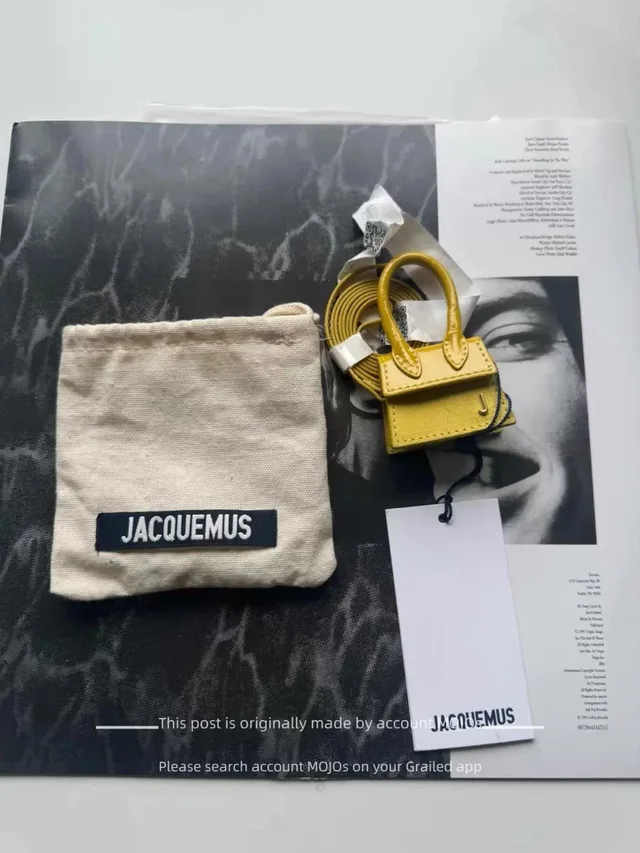 Jacquemus Mini Hand Bag Mojos34 in yellow from Grailed, photo 1 of 1