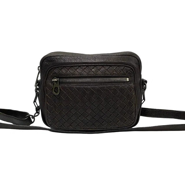 Bottega Veneta Leather Mini Shoulder Bag in Leather from LuxUness