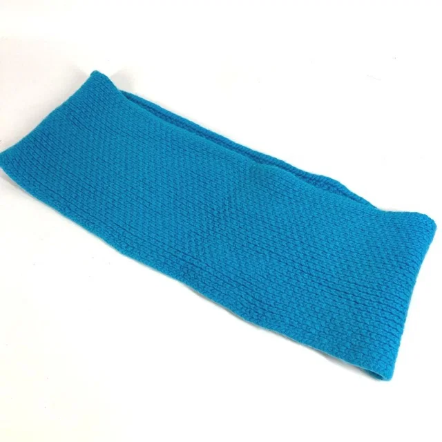 Hermès Scarf Snood Cashmere Blue in Blue Cashmere from The Reluxe