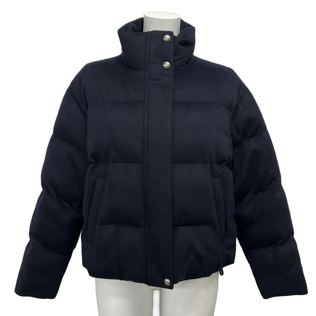 Loro Piana Jacket 36 S Jools Puffer Dark Navy Cashmere in Navy Cashmere from The Reluxe