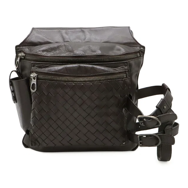 Bottega Veneta Intrecciato Leather Waist Bag in Woven leather from LuxUness