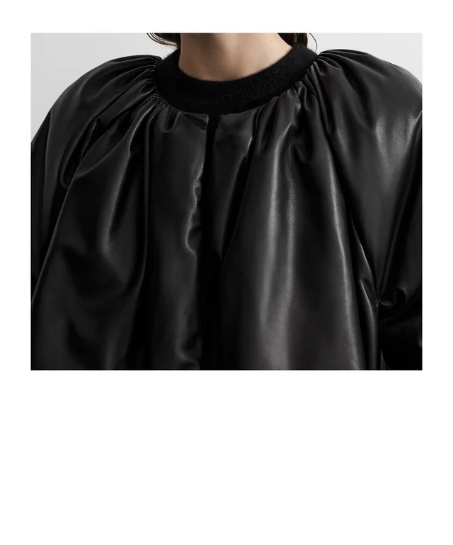Toteme Padded leather coat, photo 7 of 7 from SENSER