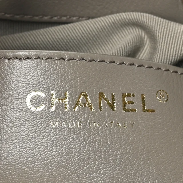 Quilted Medium Chanel 25 Handbag Dark Grey in Grey Suede from FASHIONPHILE, photo 6 of 9