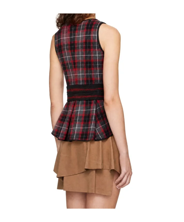 Vivienne Westwood Sleeveless Checked Top, photo 8 of 8 from SENSER