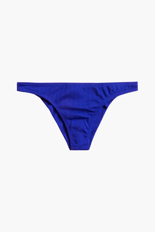 Vix Paula Hermanny Milano Ribbed Jersey Low-Rise Bikini Briefs in Royal blue, photo 5 of 9 from THE OUTNET