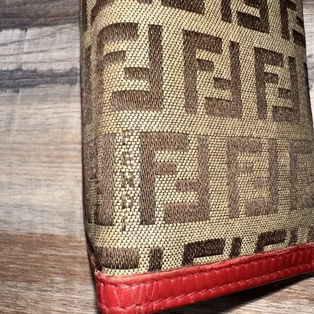 Fendi Key Case Key Holder Zucca Leather Canvas Authentic With Coa in brown|red Canvas from Poshmark, photo 11 of 13