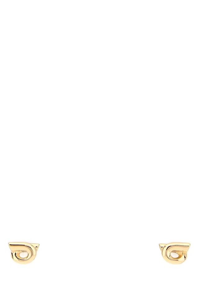 Ferragamo Earrings — Gold Brass in Gold from HEWI