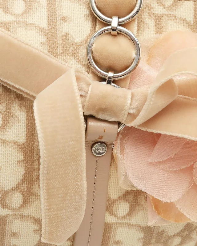 Dior Diorissimo Mini Romantique Barrel Bag in Canvas from A Retro Tale, photo 6 of 8