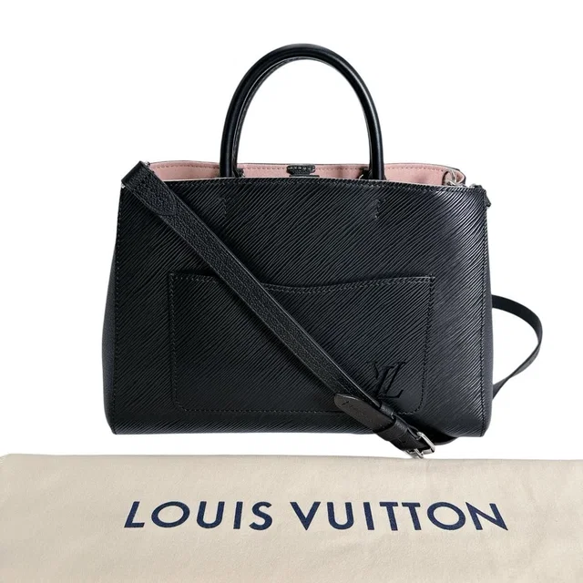 Louis Vuitton Epi 2-Way Handbag Mallard Tote BB in Leather from The Reluxe