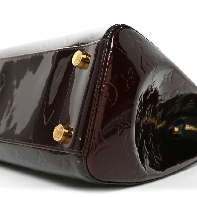 Louis Vuitton Vernis Brea GM Amarante in Patent leather from FASHIONPHILE, photo 9 of 9
