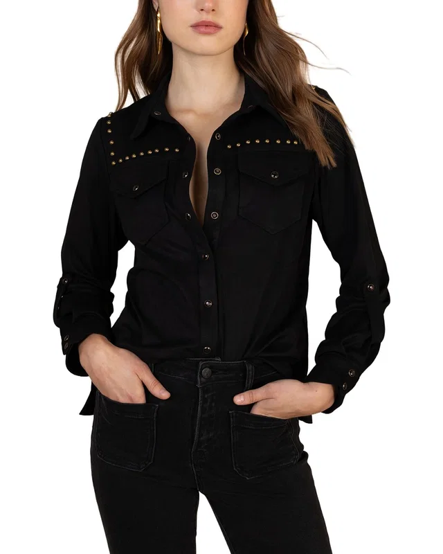 Hale Bob Simone Long Sleeve Woven Blouse, image 1 of 1 from Rue La La
