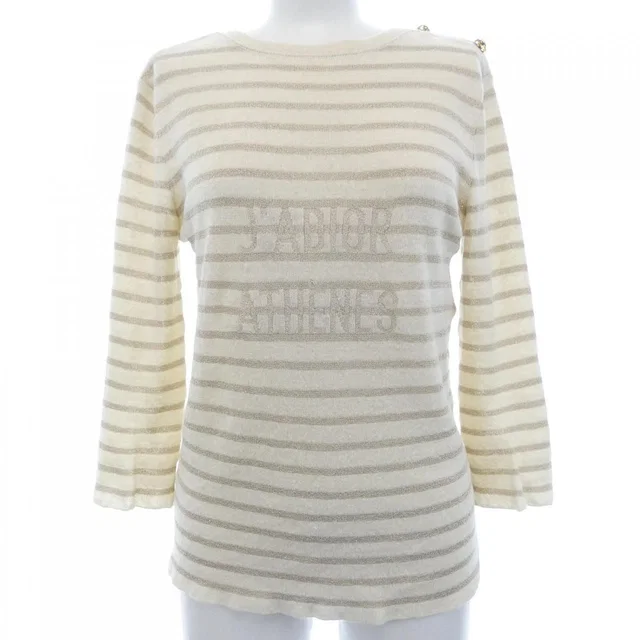 Dior J'adior Athenes Mariniere Knit Sweater in Cashmere from The Reluxe