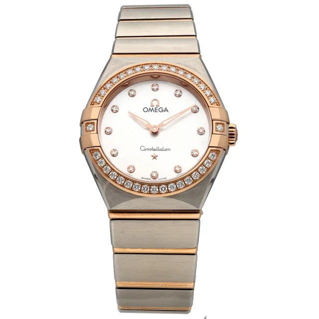 Omega Constellation 131.25.28.60.55.001 28mm Bi-Colour Watch from H&T