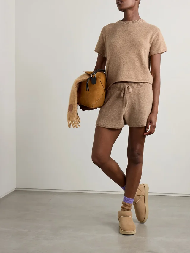 THE ELDER STATESMAN Cashmere sweater in Beige, photo 2 of 2 from NET-A-PORTER (Canada)