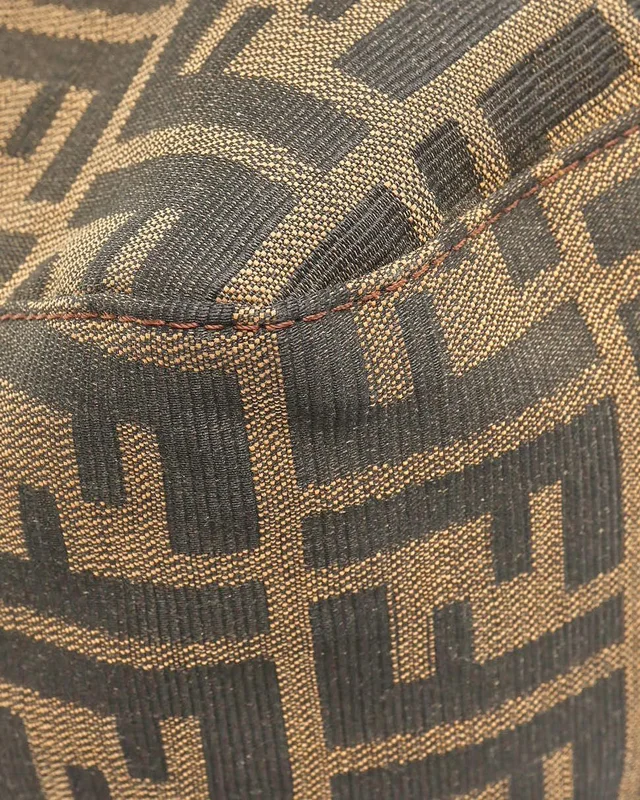 Fendi Zucca Mamma Baguette Shoulder Bag in Canvas from A Retro Tale, photo 6 of 9