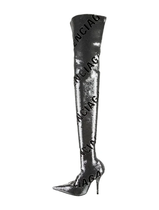 Balenciaga shoes in silver|gray from The RealReal
