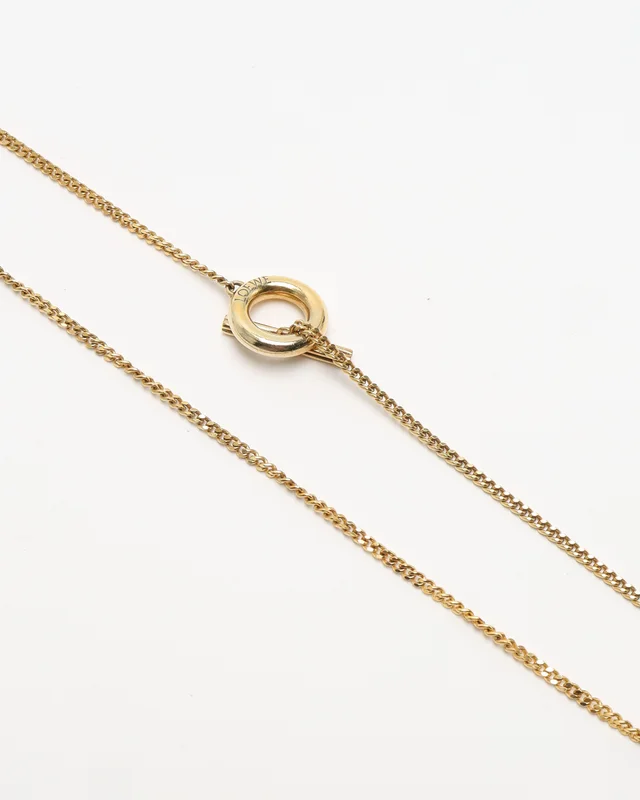 Loewe Anagram Sautoir Long Necklace in Silk from A Retro Tale, photo 3 of 3