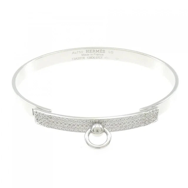 Hermès Collier Chien Bangle Bracelet from The Reluxe