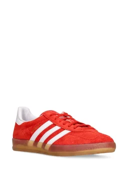 adidas Originals Low-top sneakers with flat sole in 0% Calf, 0% Polyester, photo 2 of 6 from LUISAVIAROMA