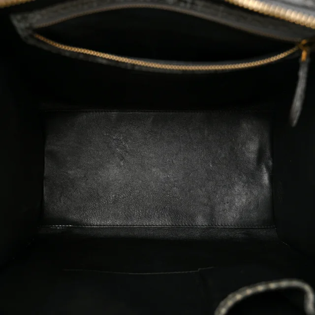 Celine Snakeskin Mini Luggage Multicolor in Multicolor Leather from FASHIONPHILE, photo 5 of 12