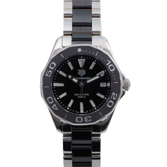TAG Heuer Aquaracer WAY131A Quartz Black in Black from VINTAGE QOO TOKYO