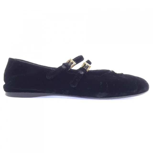 Prada Flat Sneakers Black in Black from The Reluxe