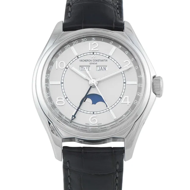 Vacheron Constantin Fiftysix Complete Calendar Watch in multicolor Leather from The RealReal