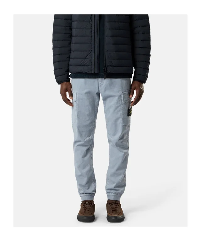 Stone Island Regular-tapered-fit jogger trousers with elastic waist, photo 3 of 5 from SENSER