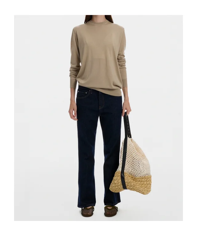 Toteme fine-knit crew-neck sweater, photo 4 of 6 from SENSER
