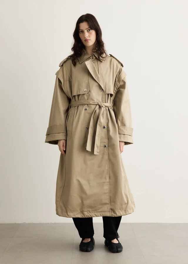 Nike AirReverent Trench Coat in Beige from Incu, photo 1 of 1