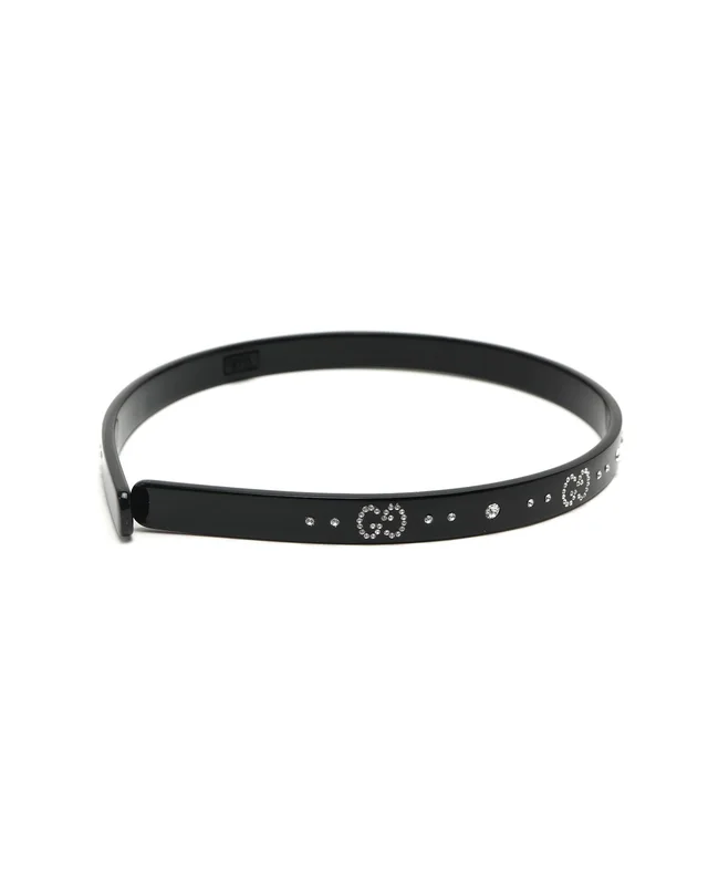 Gucci Small GG Rhinestone Headband in Resin from A Retro Tale, photo 2 of 4
