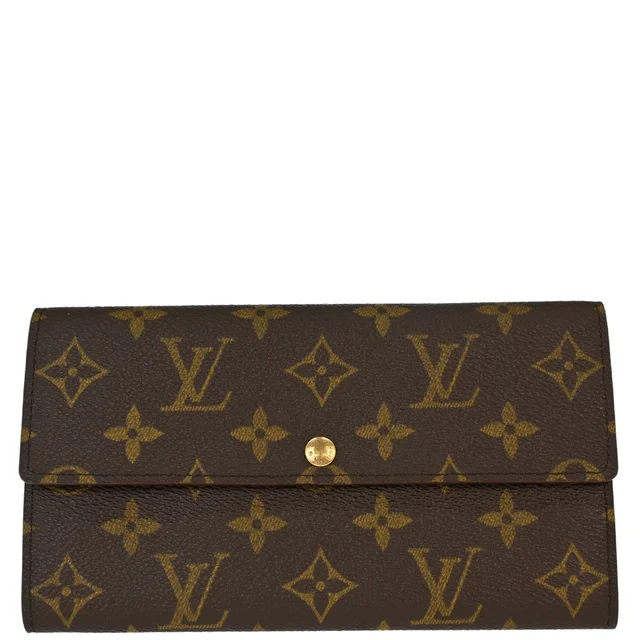 Louis Vuitton Monogram Porte Monnaie Credit Wallet M61725 in Coated canvas from AMORE Vintage Tokyo