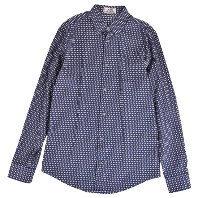 Hermès Shirt Long Sleeve Button Pengi from The Reluxe