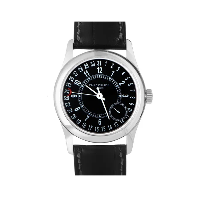 Unused Patek Philippe Calatrava 37mm 6000G in White Gold from Gray And Sons