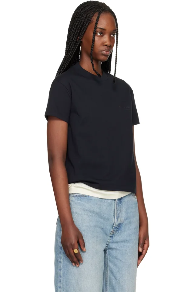 Fear of God ESSENTIALS Black Classic Short Sleeve T-shirt, photo 2 of 4 from SSENSE