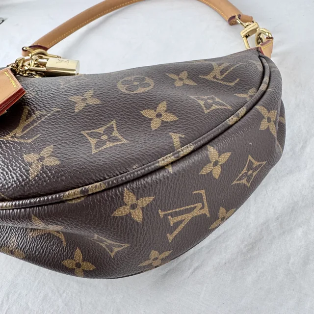 Louis Vuitton Looping Bag in Canvas, coated canvas, Leather, Metal from Reowned, photo 6 of 10